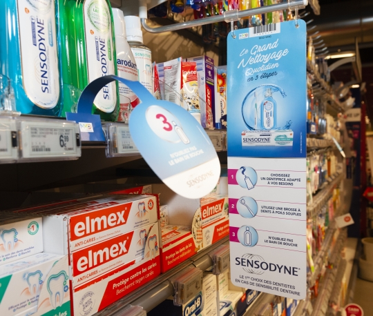 Instore - 123 Wobbler