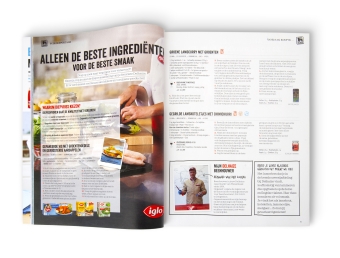 Advertorial Delhaize Magazine